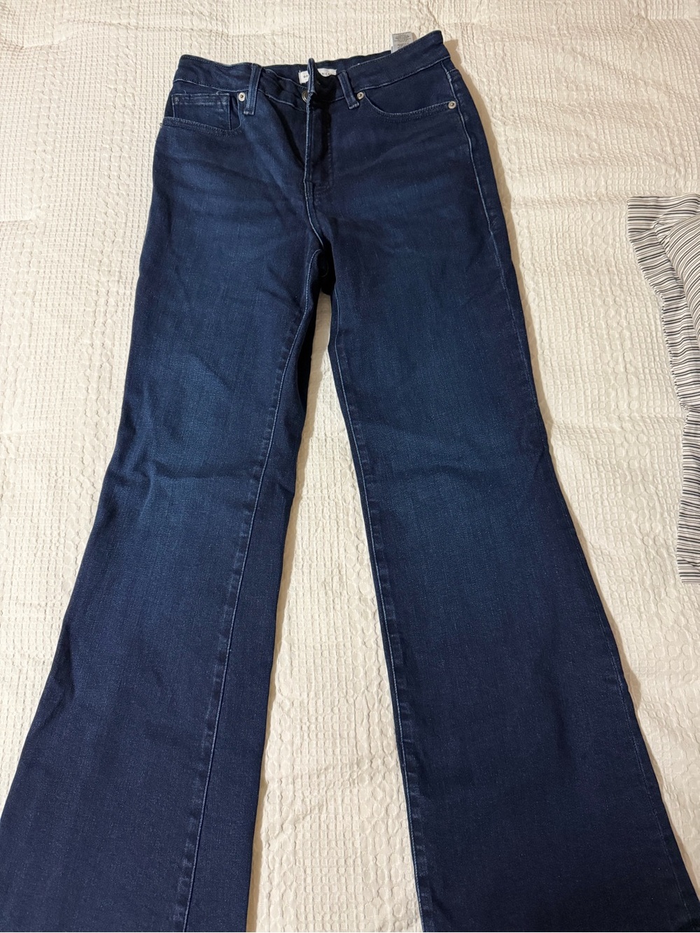 Good American Classic bootcut compression jeans